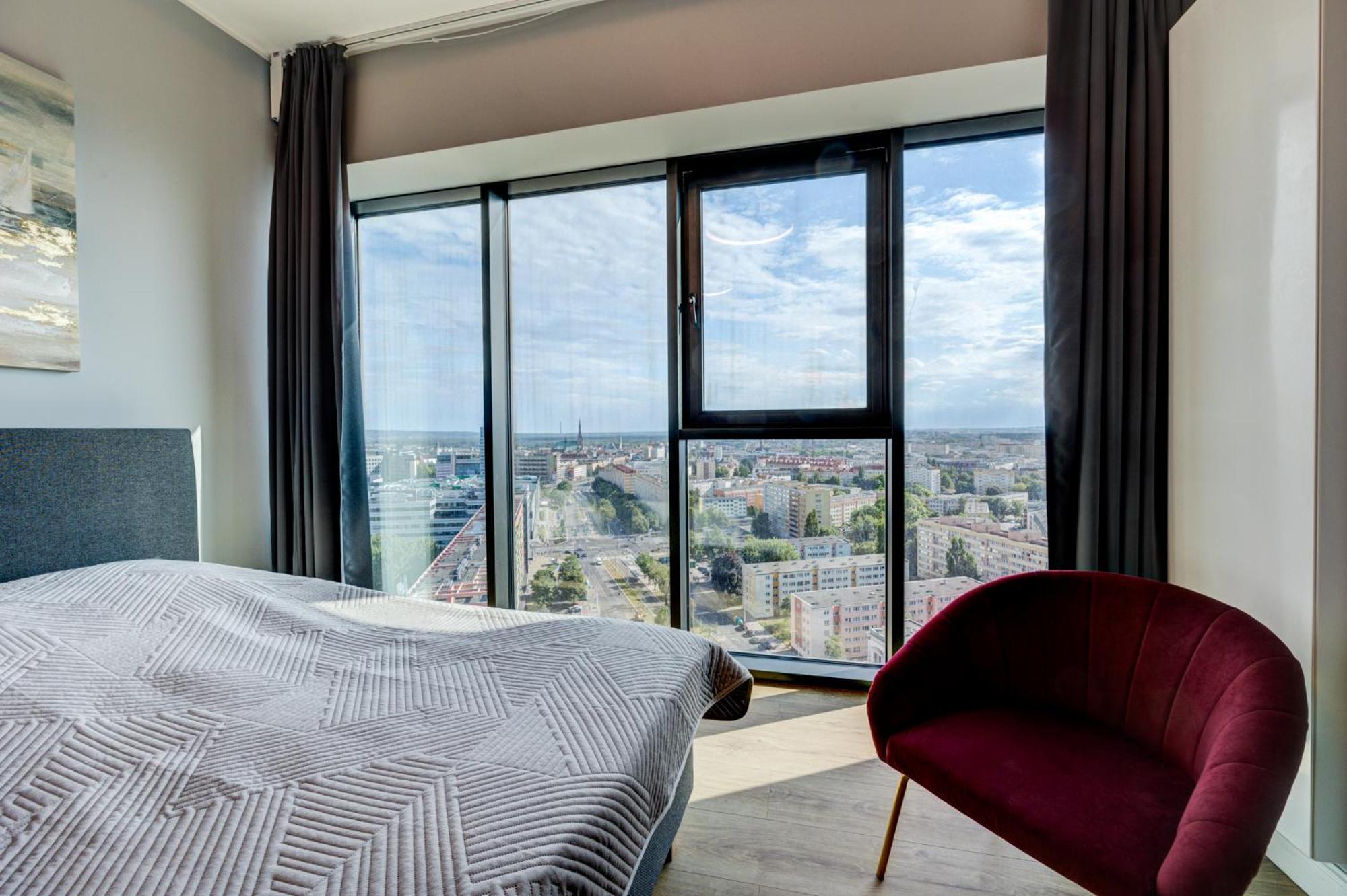 Hanza Tower Swimming Pool & 18 Floor Great View Szczecin